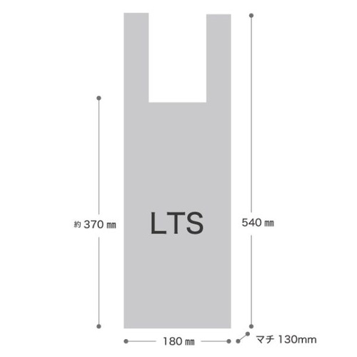 レジ袋 リーフフロストレジバッグ-LTS(100枚) ヘッズ
