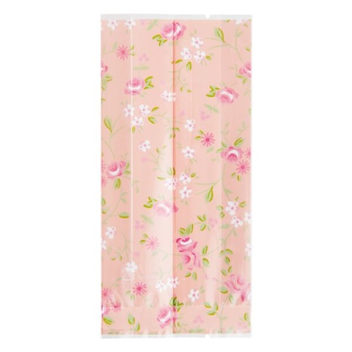 テープ無 OPP袋 リトルフラワーピンクスイーツパック クリア-2(100枚) ヘッズ