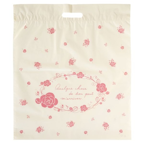 ポリ手提げ ロマンチックスイートPEバッグ-1(100枚) ヘッズ