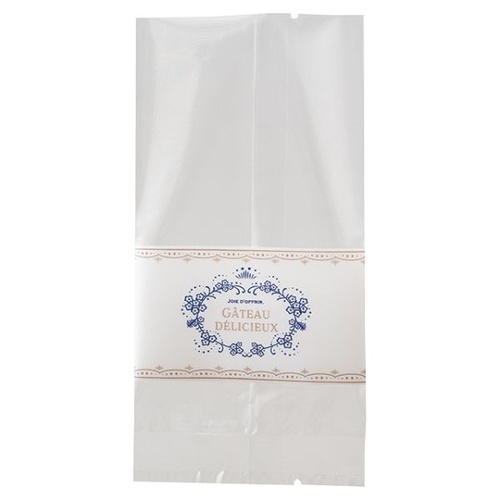 テープ無 OPP袋 ロワイヤルネイビースイーツパック クリア-4(100枚) ヘッズ