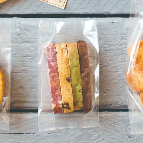 テープ無 OPP袋 無地スイーツパック クリア-3(100枚) ヘッズ