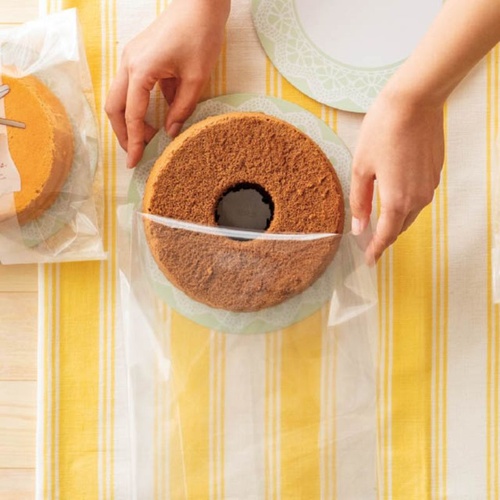 無地スイーツパック クリア-32冷凍可(30枚) ヘッズ