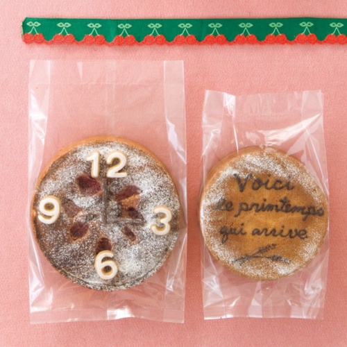 テープ無 OPP袋 無地スイーツパック クリア-8(50枚) ヘッズ