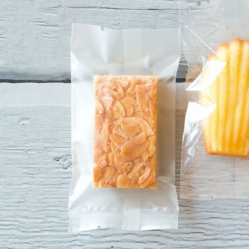 テープ無 OPP袋 無地スイーツパック マット-1(100枚) ヘッズ