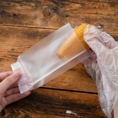 テープ無 OPP袋 無地スイーツパック マット-2(100枚) ヘッズ