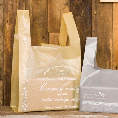 レジ袋 ナチュラルバインレジバッグ-L(100枚) ヘッズ