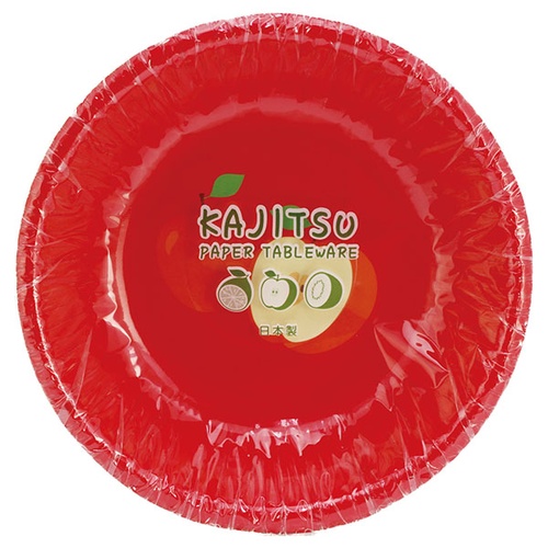 紙皿 KAJITSU ペーパーボール(3柄ソート)4枚入 アートナップ
