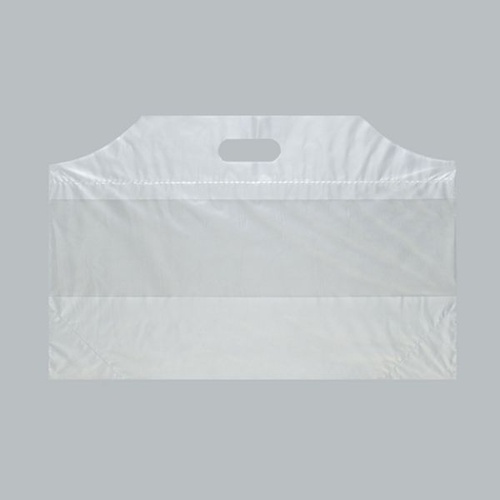 ポリ手提げ フラットバッグ M 無地 福助工業