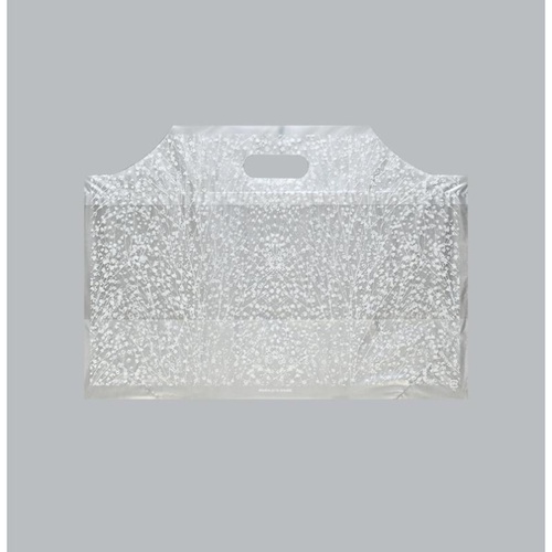 ポリ手提げ袋 フラットバッグ S かすみ草 福助工業