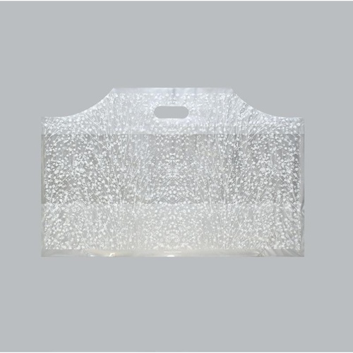 ポリ手提げ袋 フラットバッグ L かすみ草 福助工業