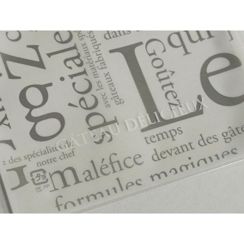 カマス袋 カマス GT(透明タイプ) No.3 洋柄ホワイト バラ 福助工業