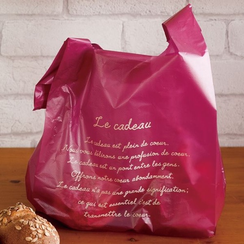 バイオマスレジ袋 エンジステッチレジバッグ-M(100枚) ヘッズ