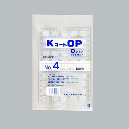 合掌袋 KコートOP Oタイプ No.4 福助工業