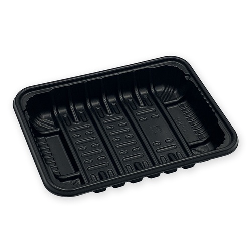 発泡トレー PSトレー 100T 黒 リスパック