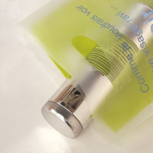 ポリ手提げ ブルー＆グリーンPEバッグ-3(100枚) ヘッズ