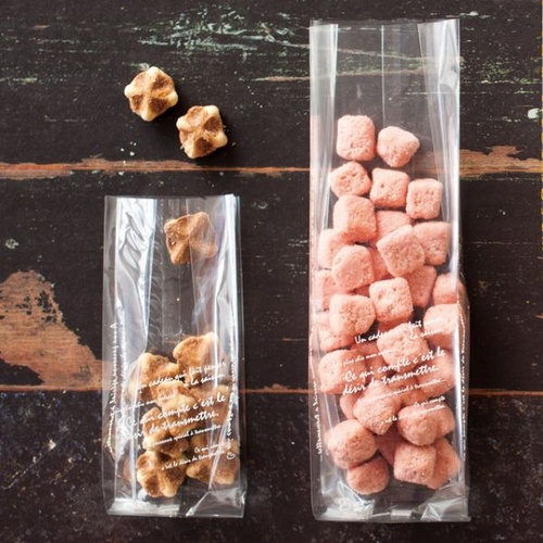 スタンド袋 BKF ガゼットクリアバッグ-5(100枚) ヘッズ