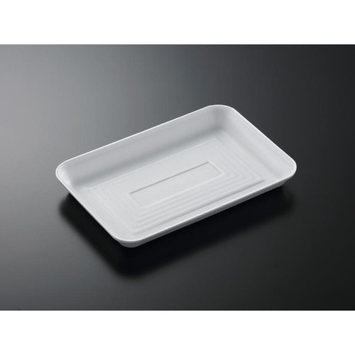 食品容器 トレー C-107 白 中央化学