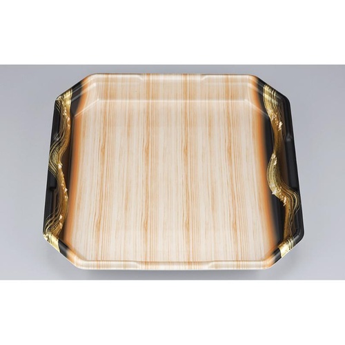 発泡トレー L-カク5 筆木目 シーピー化成