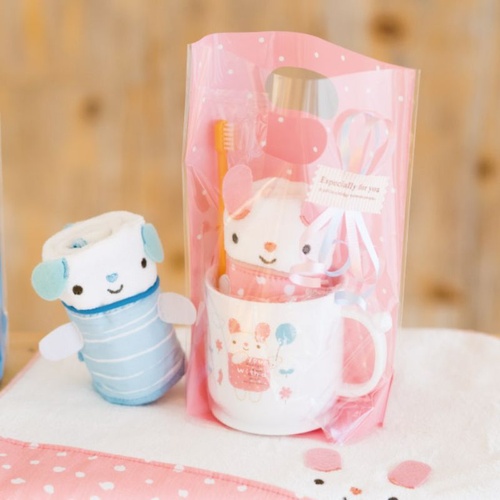 スタンド袋 ドットPPスタンドバッグ ピンク-2(50枚) ヘッズ