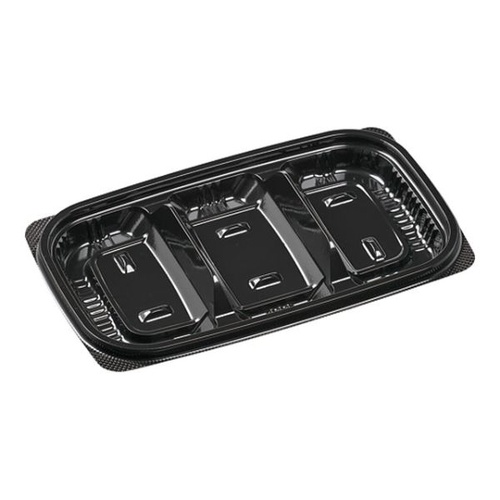軽食容器 MSD惣菜18-11(17)-3 黒 エフピコ