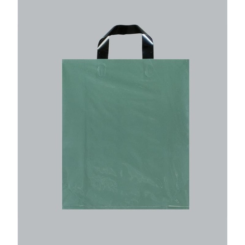 ポリ手提袋 カルチャーバッグ Lタイプ(グリーン) 小 福助工業