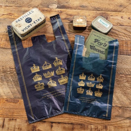 レジ袋 クラウンレジバッグ-S(100枚) ヘッズ