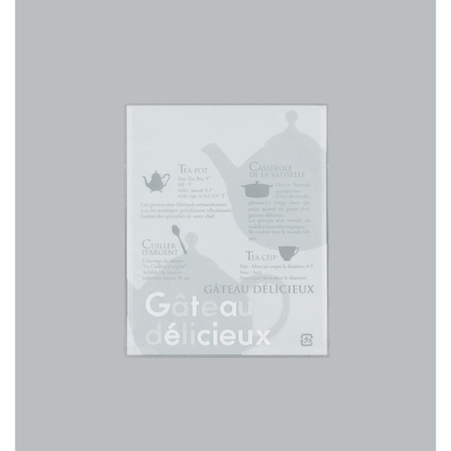 製菓向け袋 カマス GT(透明タイプ) No.3 ポットホワイト バラ 福助工業