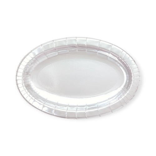 紙皿 パーティープレート(シルバー) ペーパーウェア