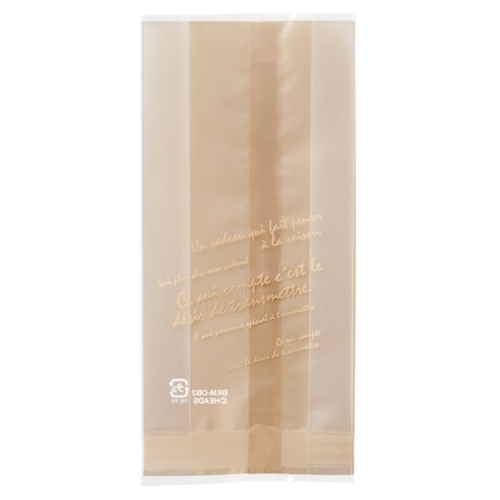 合掌袋 BKF マロンブラウンスイーツパック マット-2(100枚) ヘッズ