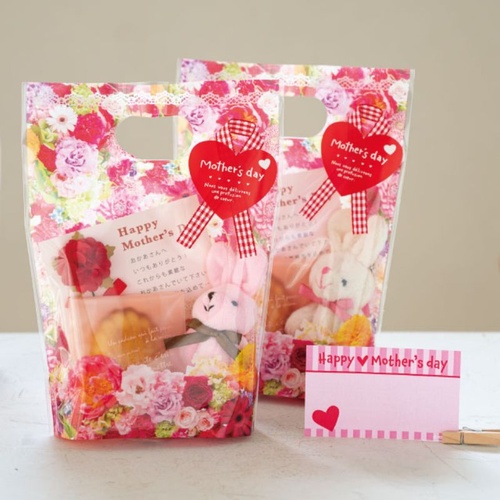 スタンド袋 フラワーカーペットPPスタンドバッグ-2(50枚) ヘッズ