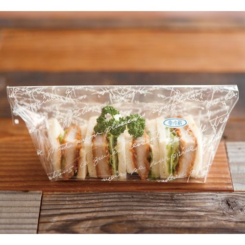 ポリ手提げ NEWフレンチ底マチバッグ-1(100枚) ヘッズ