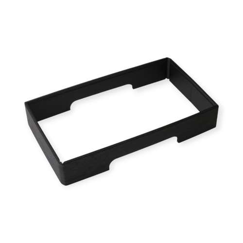 ワン折KSN10(40) 黒焼杉 足付 縁