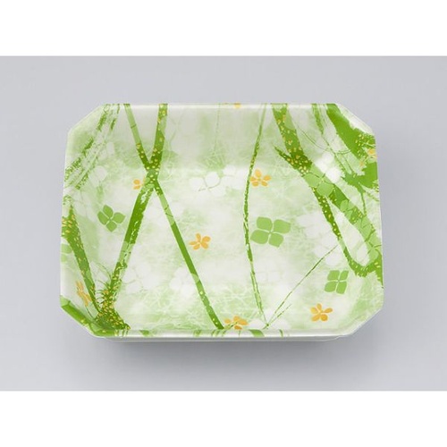 発泡トレー V-惣菜28深 よつば緑 シーピー化成