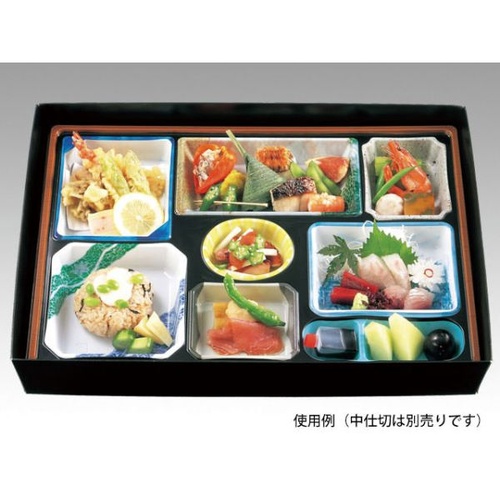 仕出し弁当容器 AS-145 茜雲 セット ※中仕切は別売り アヅミ産業