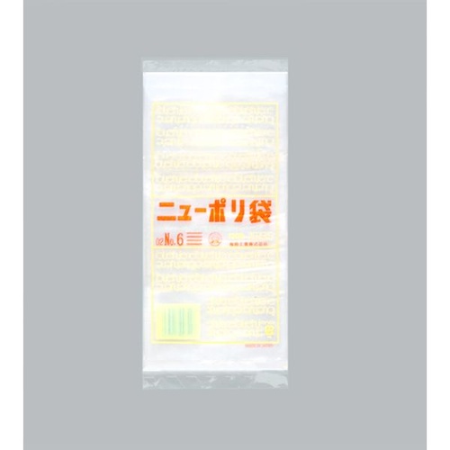 LDゴミ袋 ニューポリ規格袋0.02 No.6 福助工業