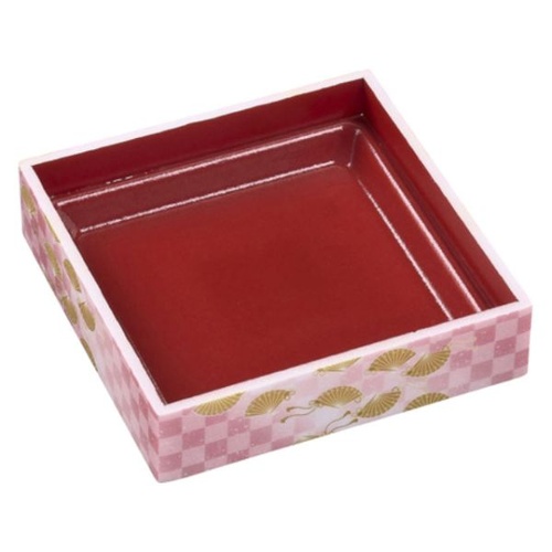 弁当容器 WPS-角165-165(V) 本体 市松春扇 エフピコ