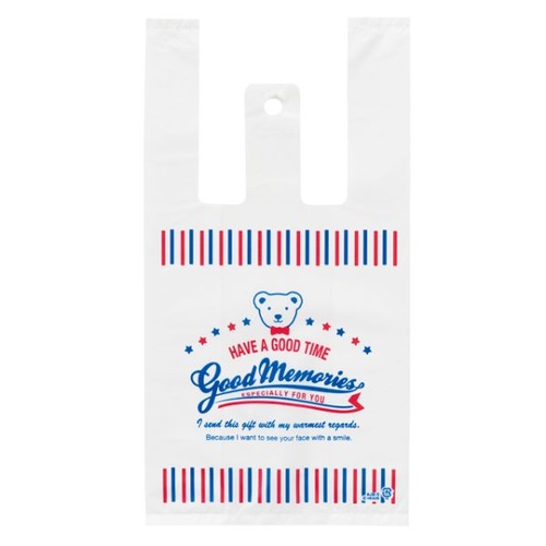 レジ袋 アメリカンジョイベアレジバッグ-S(100枚) ヘッズ