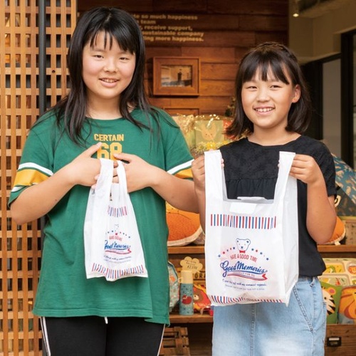 レジ袋 アメリカンジョイベアレジバッグ-M(100枚) ヘッズ