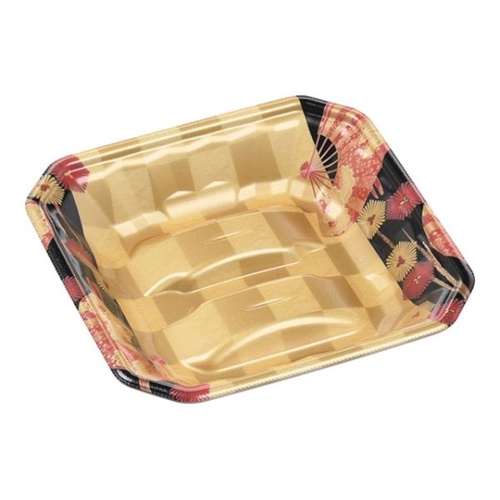 発泡トレー メガプレート20-20(37) 扇市松金 エフピコ