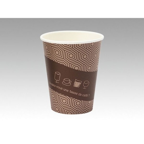 【廃番商品】紙コップ 厚紙カップ タッセドカフェ 280mL サンナップ