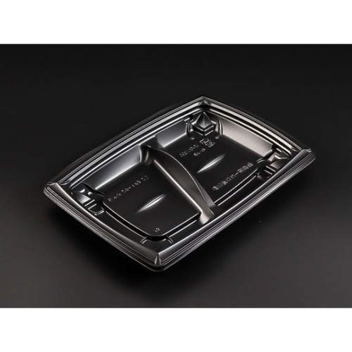 惣菜容器 バイオデリカ むすび 20-14B 2S 黒 リスパック