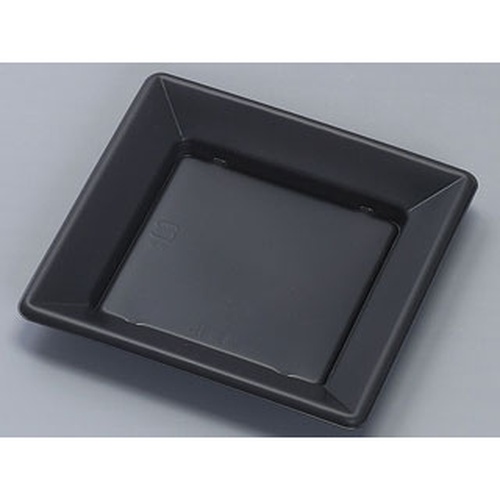 軽食容器 福皿 21H黒 福助工業