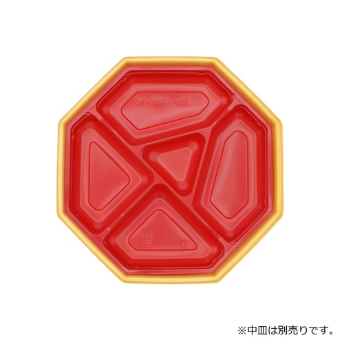 弁当容器 SU-八角20-47P(V) 本体 市松金 エフピコ