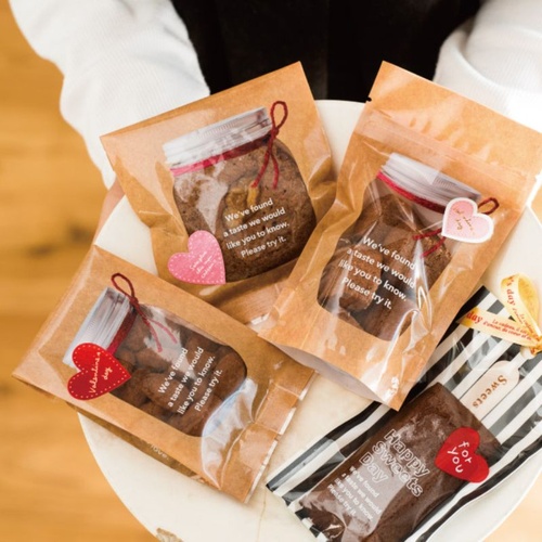 テープ無 OPP袋 スイーツジャースイーツパック クリア-2(100枚) ヘッズ