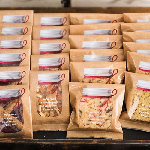 テープ無 OPP袋 スイーツジャースイーツパック クリア-2(100枚) ヘッズ