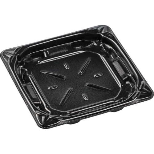 惣菜容器 MFPグリル17-17内嵌合 本体 黒 エフピコ