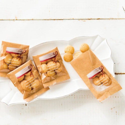 テープ無 OPP袋 スイーツジャースイーツパック クリア-4(100枚) ヘッズ