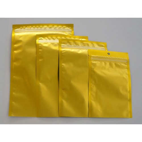 チャック付き袋 片面金アルミマットチャック袋 150×245mm AG-3 ベリーパック