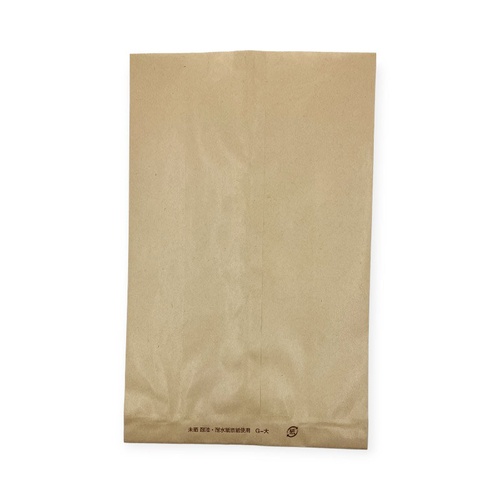 耐油ガゼット袋 ニュー耐油耐水紙袋 ガゼット袋 未晒G-大 福助工業