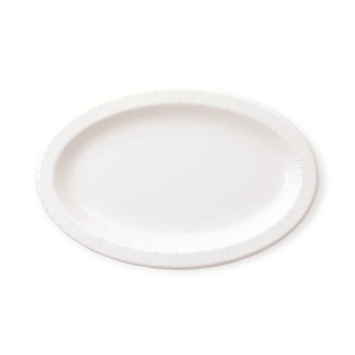 紙皿 パーティープレート(ホワイト) ペーパーウェア